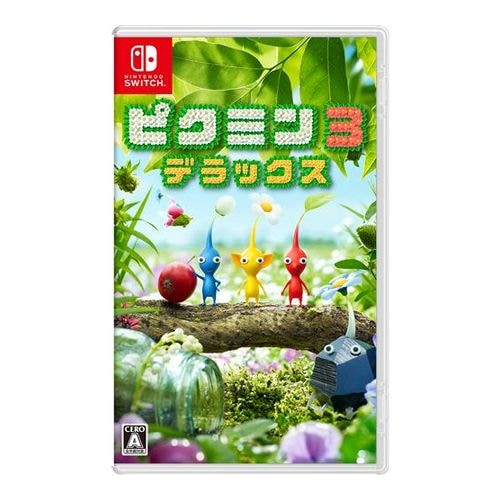 【即日発送】【中古美品】Switch ゲームソフト ピクミン3 デラックス メール便
