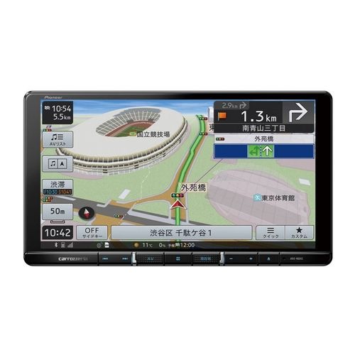 【即日発送】【新品 箱不良・シュリンク破れ品】PIONEER パイオニア カーナビ 楽ナビ AVIC-RQ912 9型 /フルセグ /Bluetooth対応