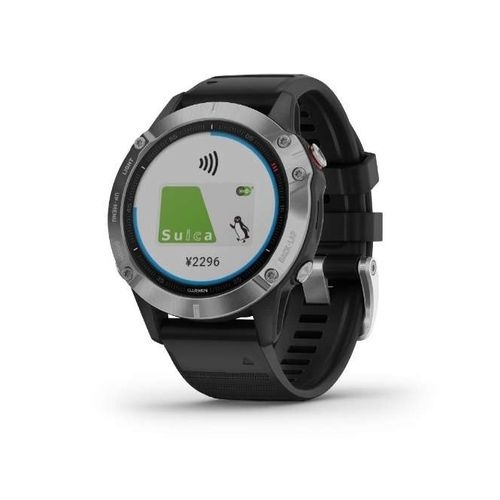 【ラッピング可】【即日発送】【国内版】【新品】GARMiN ガーミン スマートウォッチ ランニングウォッチ fenix 6 Black 010-02158-33