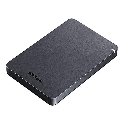 【新品】BUFFALO バッファロー ポータブルHDD 1TB HD-PGF1.0U3-BKA ブラック
