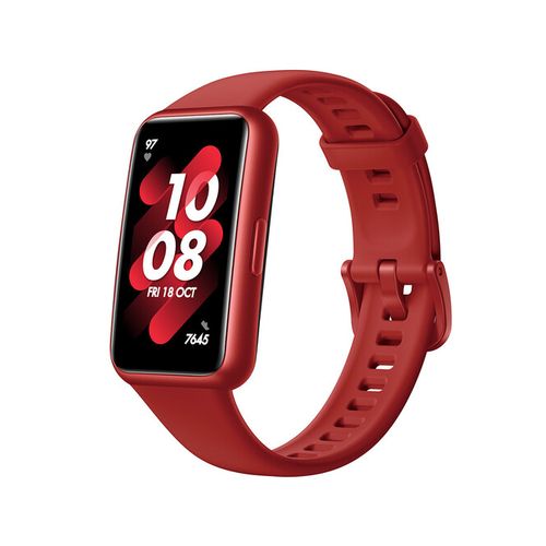 【ラッピング可】【即日発送】【国内版】【新品】HUAWEI ファーウェイ スマートウォッチ スマートバンド HUAWEI Band 7 LEA-B19 フレイムレッド