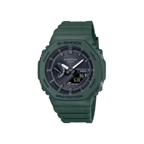 【新品】CASIO G-SHOCK メンズ 腕時計 Bluetooth搭載ソーラー時計 GA-B2100-3AJF グリーン