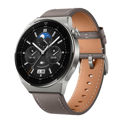 【ラッピング可】【即日発送】【国内版】【新品】HUAWEI ファーウェイ スマートウォッチ WATCH GT3 Pro 46mm グレー