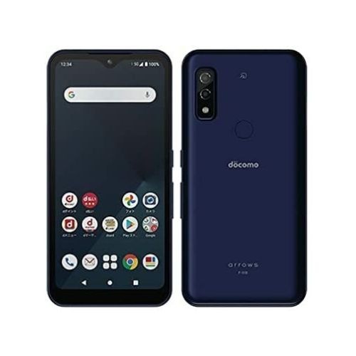 【ラッピング可】【即日発送】【国内版】【新品 箱不良・シュリンク破れ品】FUJITSU arrows We F-51B docomo版 ネイビー SIMロック解除品