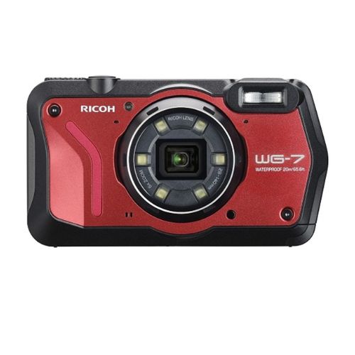 【即日発送】【新品 箱不良・シュリンク破れ品】RICOH リコー デジタルカメラ WG-7 レッド