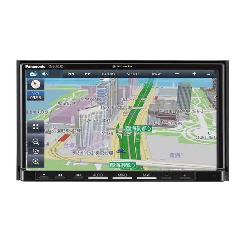 【新品】Panasonic パナソニック カーナビ ストラーダ 7V型HD液晶 CN-HE02D