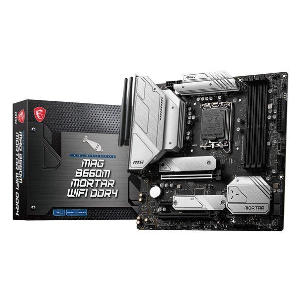 【即日発送】【新品 箱不良・シュリンク破れ品】MSI マザーボード MAG B660M MORTAR WIFI DDR4