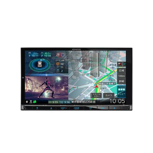 【新品】KENWOOD ケンウッド 彩速ナビ MDV-M809HD タイプM 7V型/180mmモデル