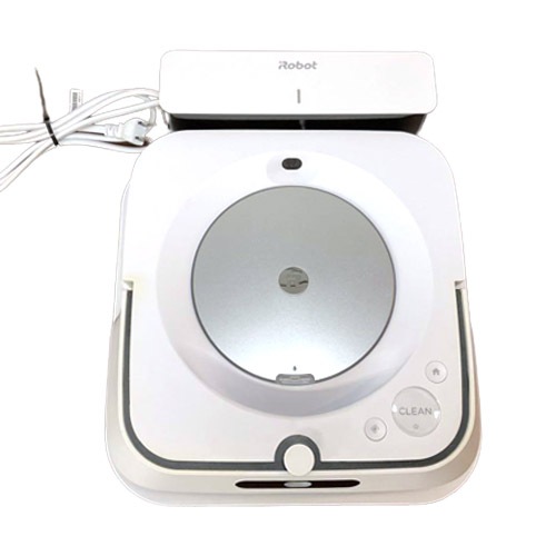 【即日発送】【中古美品 修理品・メーカー保証なし】iRobot アイロボット ロボット掃除機 ブラーバジェットM6 ホワイト