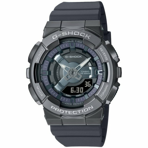 【新品】CASIO カシオ G-SHOCK Gショック メタルカバード アナデジコンビモデル 110シリーズ GM-S110B-8AJF