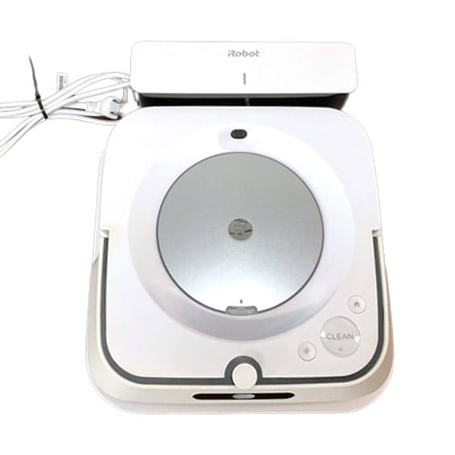 【即日発送】【中古美品 修理品・メーカー保証なし】iRobot アイロボット ロボット掃除機 ブラーバジェットM6 ホワイト