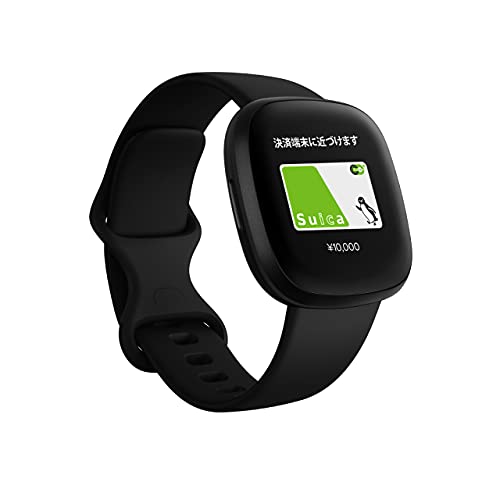 【ラッピング可】【即日発送】【国内版】【新品 箱不良・シュリンク破れ品】Fitbit スマートウォッチ Versa 3 GPS搭載 FB511BKBK-FRCJK ブラック