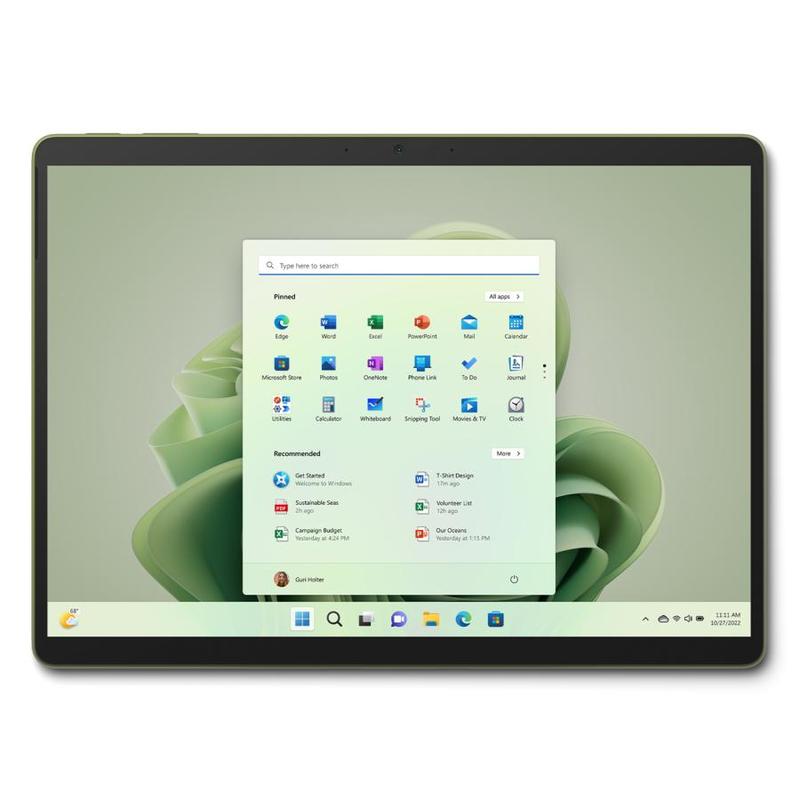 【即日発送】【新品 箱不良・シュリンク破れ品】Microsoft マイクロソフト Surface Pro 9 フォレスト Core i5/メモリ:8GB/SSD:256GB QEZ-00062