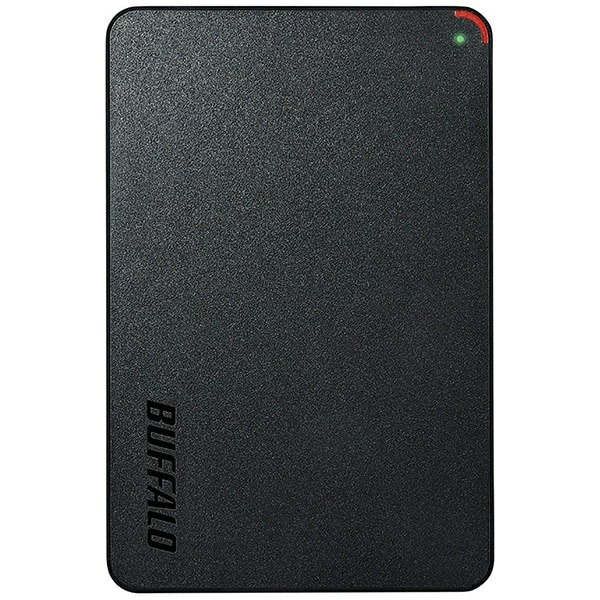 【新品】BUFFALO バッファロー 外付けHDD USB-A接続 HD-PCFS2.0U3-BBA 2TB ポータブル型 HDPCFS2.0U3BBA ブラック