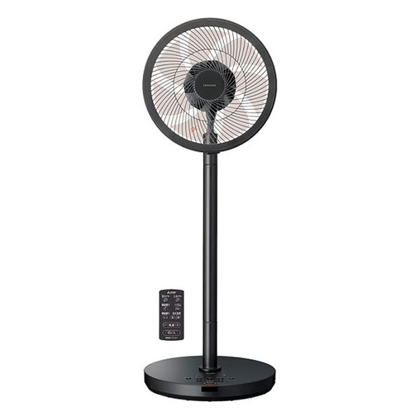 【新品】三菱電機 MITSUBISHI 扇風機 SEASONS R30J-DDB K チャコールブラック 高さ580～1020mm