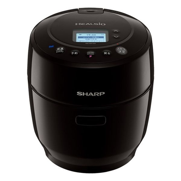 【即日発送】【新品 箱不良・シュリンク破れ品】SHARP シャープ KN-HW10GB 水なし自動調理鍋 HEALSIO（ヘルシオ）ホットクック ブラック