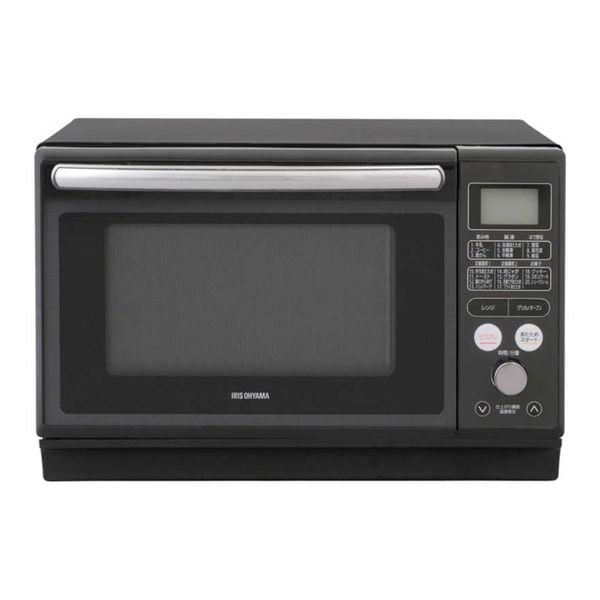 【即日発送】【中古本体のみ】IRIS アイリスオーヤマ MO-FS2403 スチームオーブン電子レンジ ブラック