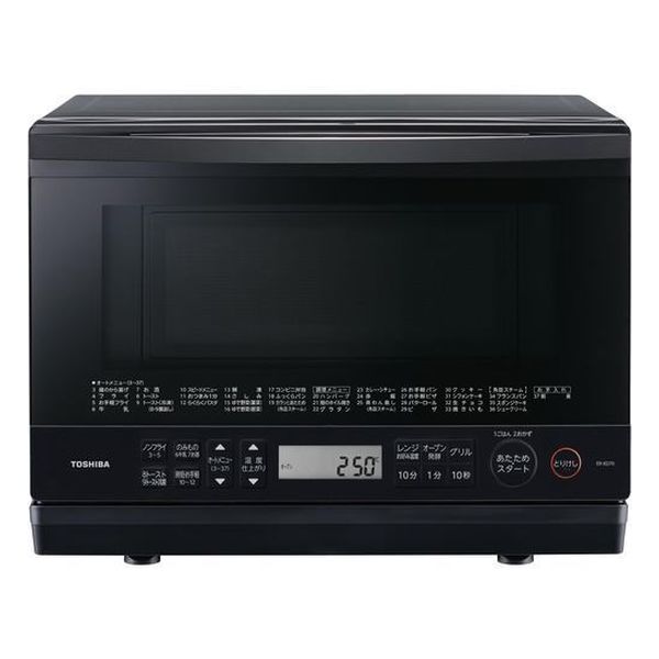 【即日発送】【新品】TOSHIBA 東芝 スチームオーブンレンジ 石窯ドーム 26L ブラック ER-XD70-K