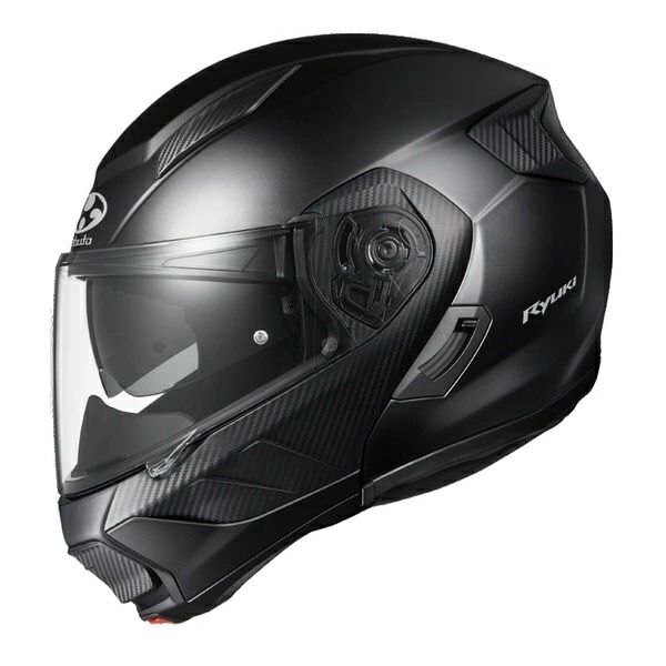 【即日発送】【新品】OGK KABUTO オージーケーカブト 596101 システムヘルメット RYUKI フラッドブラック XL（61-62cm）