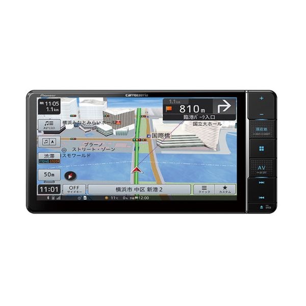 【新品】Pioneer パイオニア カロッツェリア 楽ナビ カーナビ フルセグモデル 7V型 AVIC-RW812-D