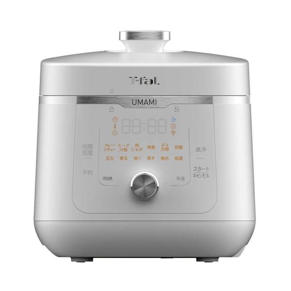【即日発送】【新品 箱不良・シュリンク破れ品】T-fal ティファール ラクラ・クッカー旨み電気圧力鍋4L ホワイト CY3601JP