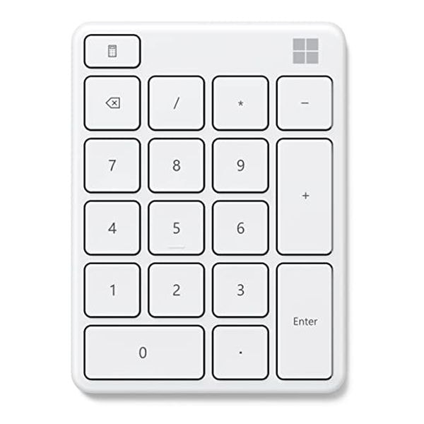 【新品】Microsoft マイクロソフト テンキー Number Pad グレイシア ワイヤレス Bluetooth 23O-00018