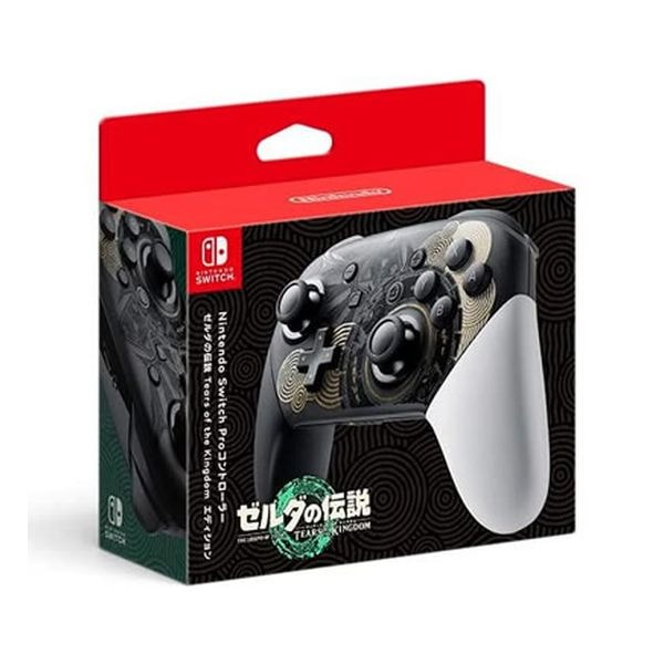 【ラッピング可】【新品 箱不良・シュリンク破れ品】Nintendo Switch Proコントローラー ゼルダの伝説 ティアーズ オブ ザ キングダムエディション