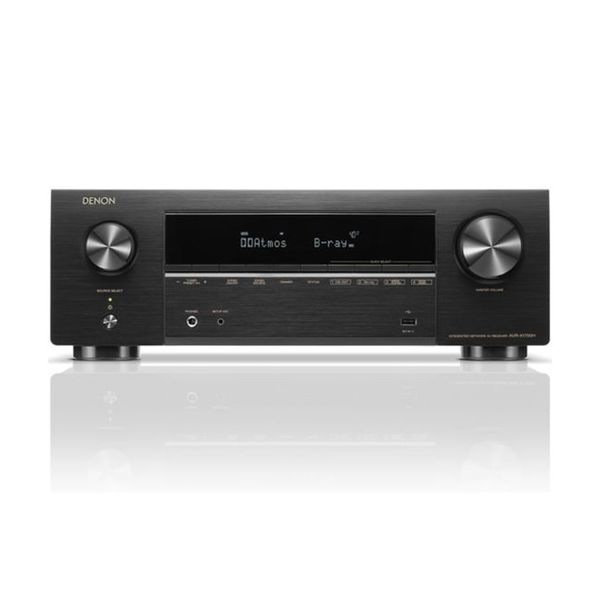 【新品】Denon デノン AVアンプ ハイレゾ対応 Bluetooth対応 Wi-Fi対応 ワイドFM対応 7.2ch DolbyAtmos対応 AVR-X1700HK ブラック