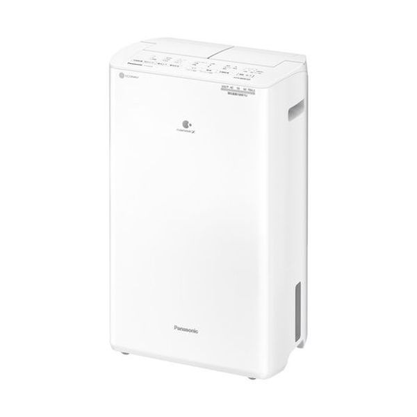 【即日発送】【新品 開封済み未使用品】Panasonic パナソニック 衣類乾燥除湿機 ハイブリッド式 ナノイーX搭載 ～25畳 F-YHVX120-W クリスタルホワイト