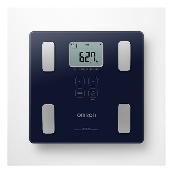 【新品】OMRON オムロン 体組成計カラダスキャン HBF-236-JDB ダークブルー