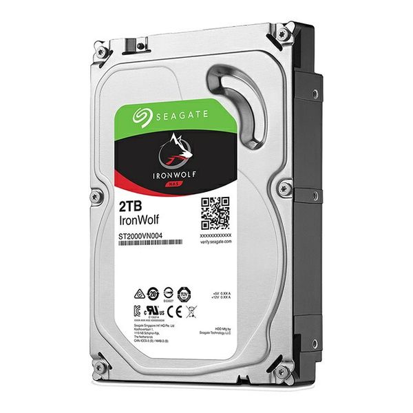 【新品】SEAGATE シーゲート ST2000VN004 内蔵HDD SATA接続 IronWolf(NAS用)キャッシュ64MB 2TB 3.5インチ