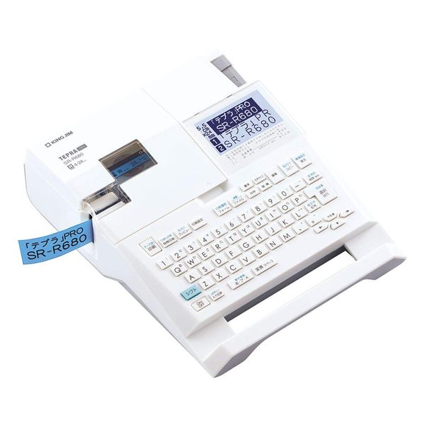 【ラッピング可】【即日発送】【新品】KING JIM キングジム ラベルライター テプラPRO SR-R680 ホワイト