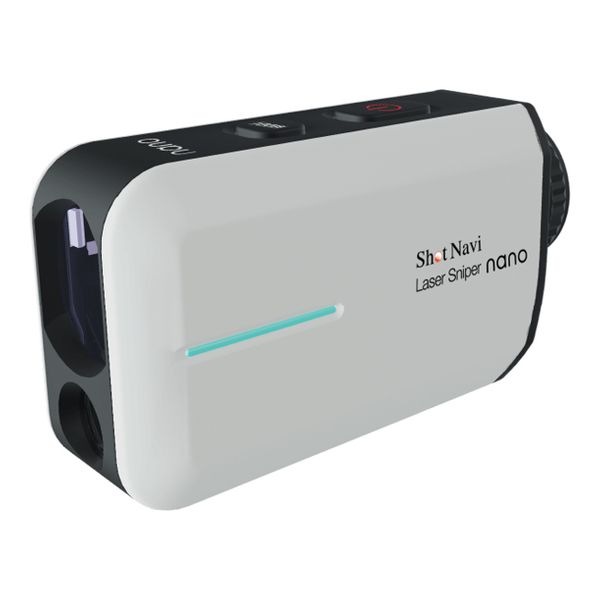 【即日発送】【新品 箱不良・シュリンク破れ品】Shot Navi ショットナビ レーザー距離計 Laser Sniper nano レーザースナイパー ナノ ホワイト