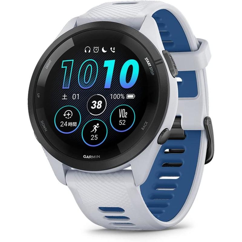 【ラッピング可】【即日発送】【国内版】【新品】GARMIN ガーミン Forerunner 265 スマートウォッチ 010-02810-41 White