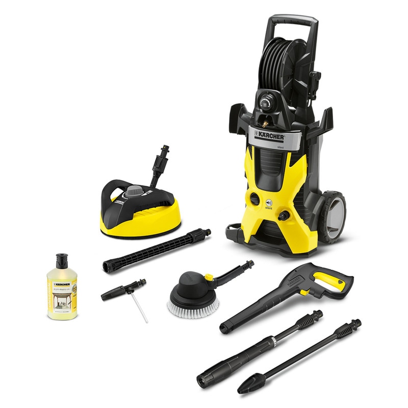 【即日発送】【新品 開封済み未使用品】KARCHER ケルヒャー 高圧洗浄機 K5 サイレントカー&ホームキット 50Hz専用
