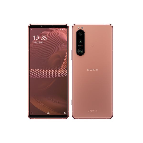 【ラッピング可】【即日発送】【国内版】【新品】SONY ソニー Xperia 5 III SOG05 au版 128GB ピンク SIMロック解除品