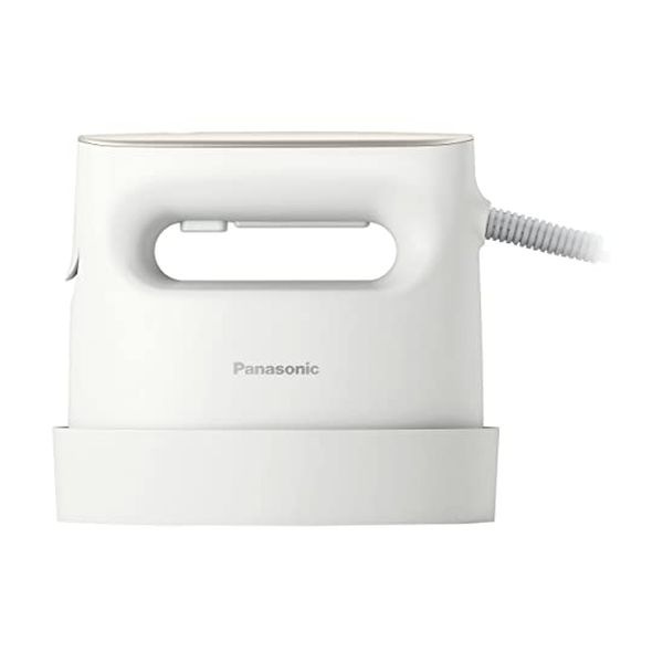 【即日発送】【新品 箱不良・シュリンク破れ品】Panasonic パナソニック 衣類スチーマー 360°パワフルスチーム 大容量タイプ アイボリーNI-FS780-C