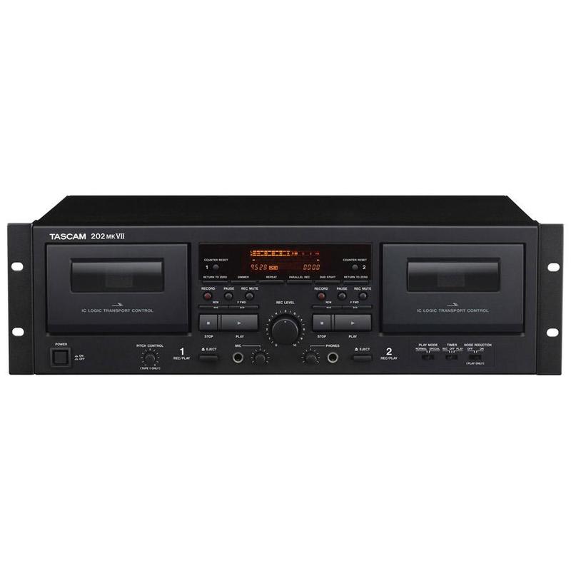 【新品】TASCAM タスカム 業務用ダブルカセットデッキ 202MKVII