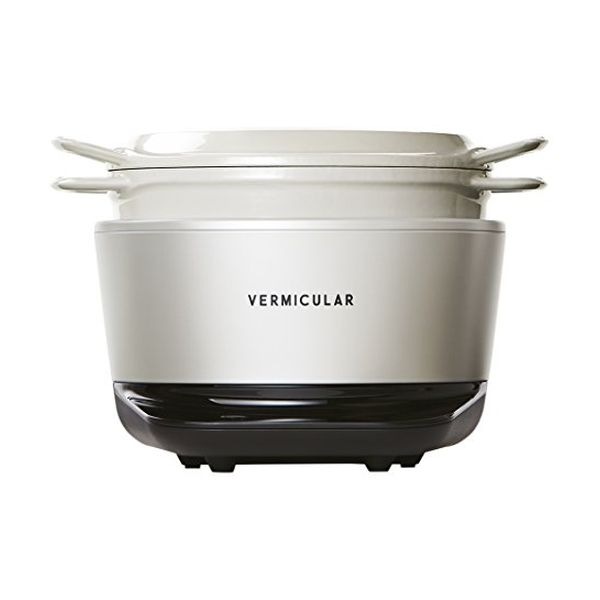 【即日発送】【新品 保証開始済み品】VERMICULAR バーミキュラ ライスポット 5合炊き RP23A-WH シーソルトホワイト
