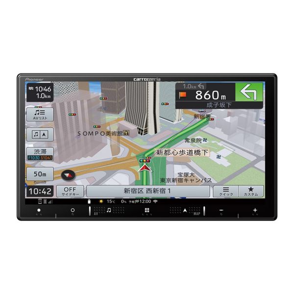 【新品】Pioneer パイオニア カーナビ 楽ナビ AVIC-RZ720