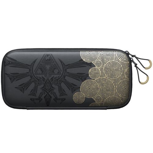 【ラッピング可】【即日発送】【新品】任天堂 Nintendo Switch キャリングケース ゼルダの伝説 ティアーズ オブ ザ キングダムエディション 画面保護シート付き