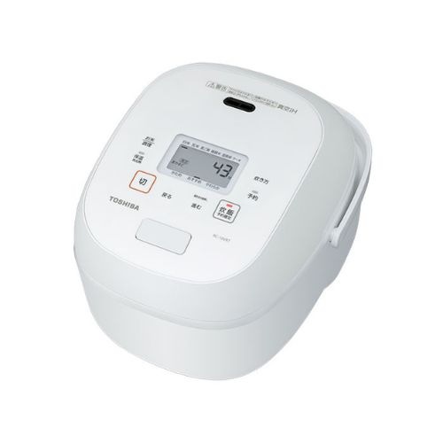 【即日発送】【新品 箱不良・シュリンク破れ品】TOSHIBA 東芝 真空IHジャー炊飯器 炎匠炊き 5.5合 RC-10VRT W ホワイト
