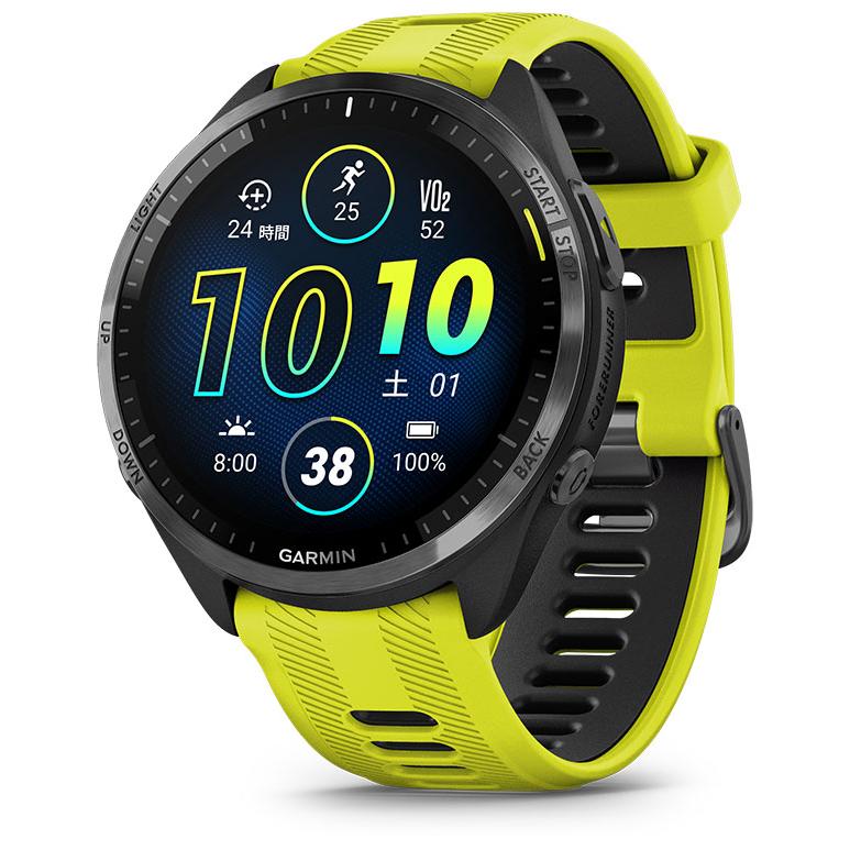 【ラッピング可】【即日発送】【国内版】【新品】GARMIN ガーミン スマートウォッチ Forerunner 965 010-02809-62 Amp Yellow