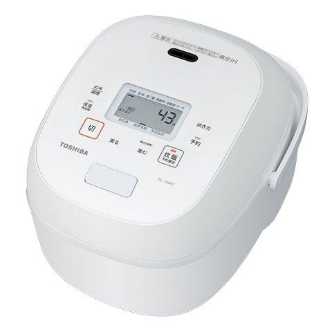 【新品】TOSHIBA 東芝 真空IH 炊飯器 RC-10VRT W ホワイト