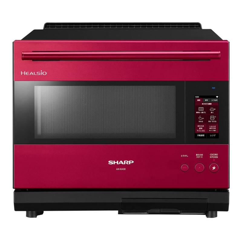 【新品】SHARP シャープ オーブンレンジ ヘルシオ AX-XA30-R バイブレーションレッド