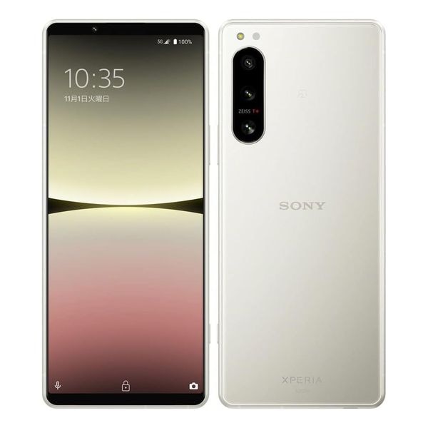【ラッピング可】【即日発送】【国内版】【新品】SONY Xperia 5 IV メモリ8GB+ストレージ128GB 楽天モバイル XQ-CQ44 エクリュホワイト SIMロック解除品
