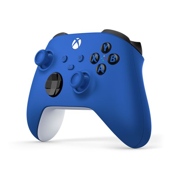 【ラッピング可】【即日発送】【新品】Microsoft マイクロソフト Xbox ワイヤレス コントローラー QAU-00006 ショック ブルー