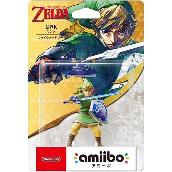 【ラッピング可】【即日発送】【新品】amiibo リンク スカイウォードソード ゼルダの伝説シリーズ