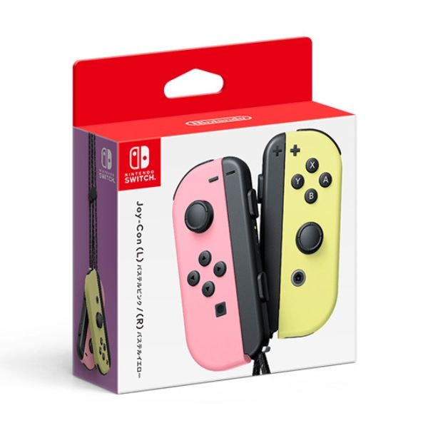 【ラッピング可】【即日発送】【新品】任天堂 Nintendo Switch Joy-Con(L)/(R) パステルピンク/パステルイエロー