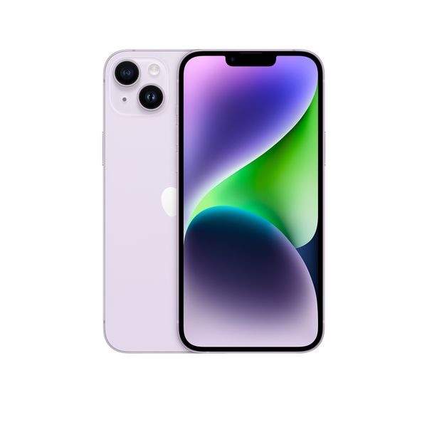【安心！当社1ヶ月保証付き】【整備済品】iPhone 14 Plus 256GB パープル MQ4M3J/A SIMフリー